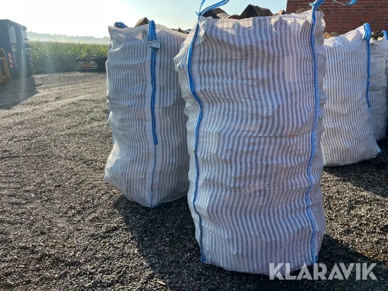 Billede 4 - Kløvet brænde ask i bigbags - 2 styk