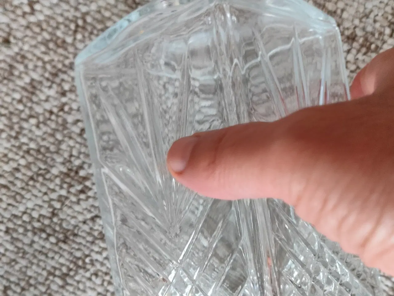 Billede 2 - vinbeholder ægte Kristal 