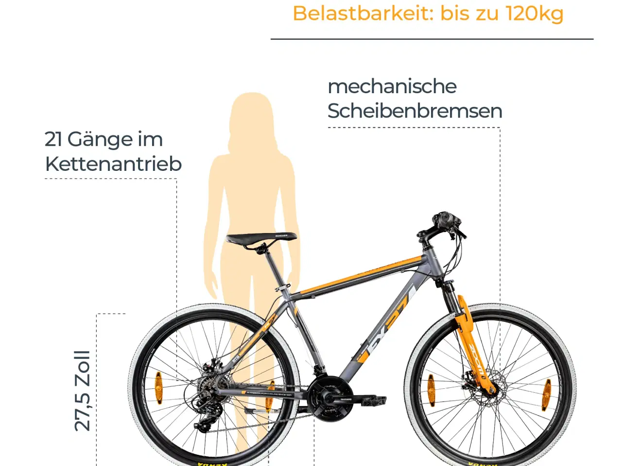 Billede 4 - Mountainbike 27,5"