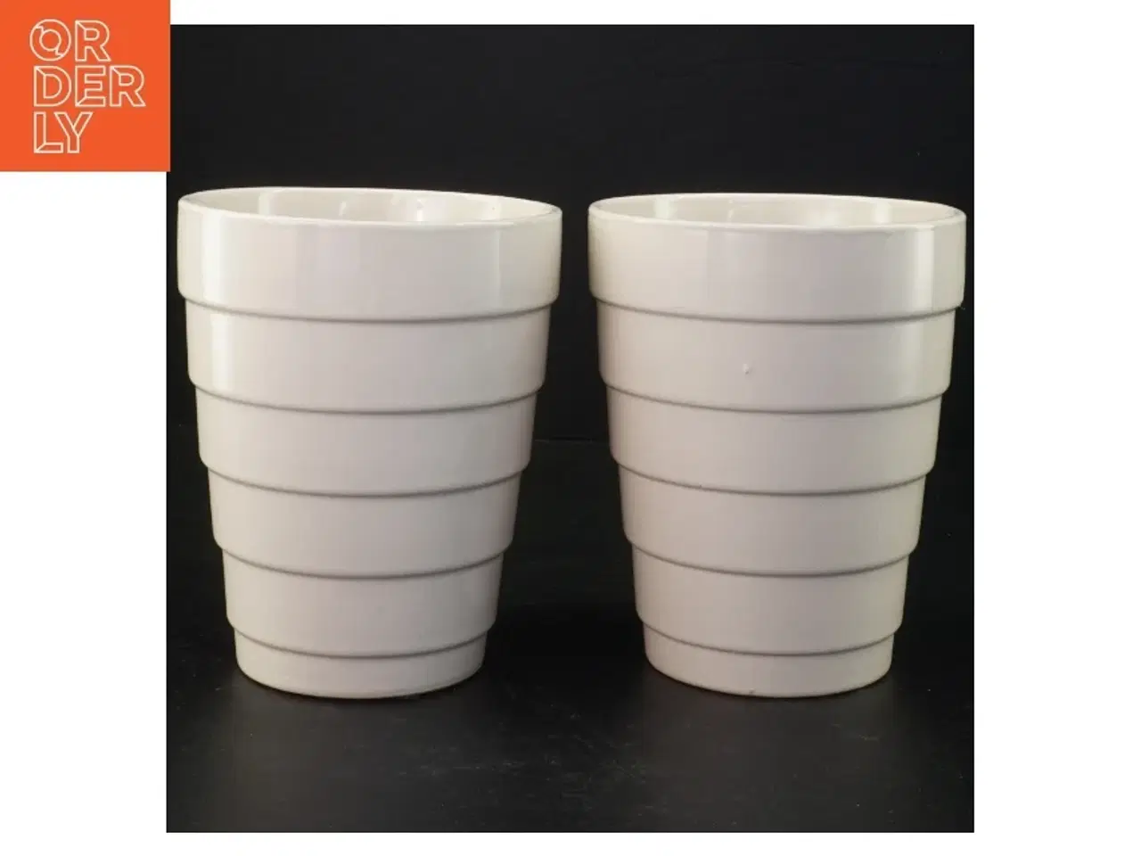 Billede 1 - Keramikkrukker til blomster (str. 15 x 12,5 cm)