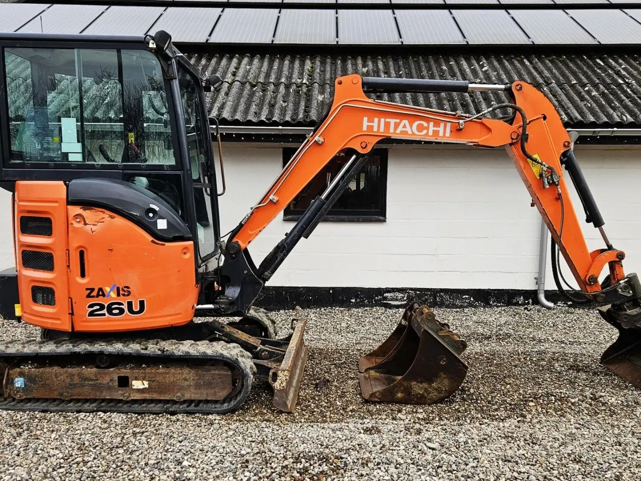 Billede 1 - Hitachi ZX26U-5A CR / tiltman skifte / skovlsæt / 4600 timer