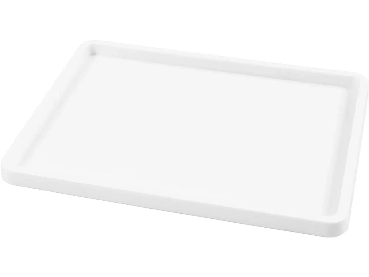 Billede 1 - Praktisk Malerbakke i Hvid Plast - 25x34 cm