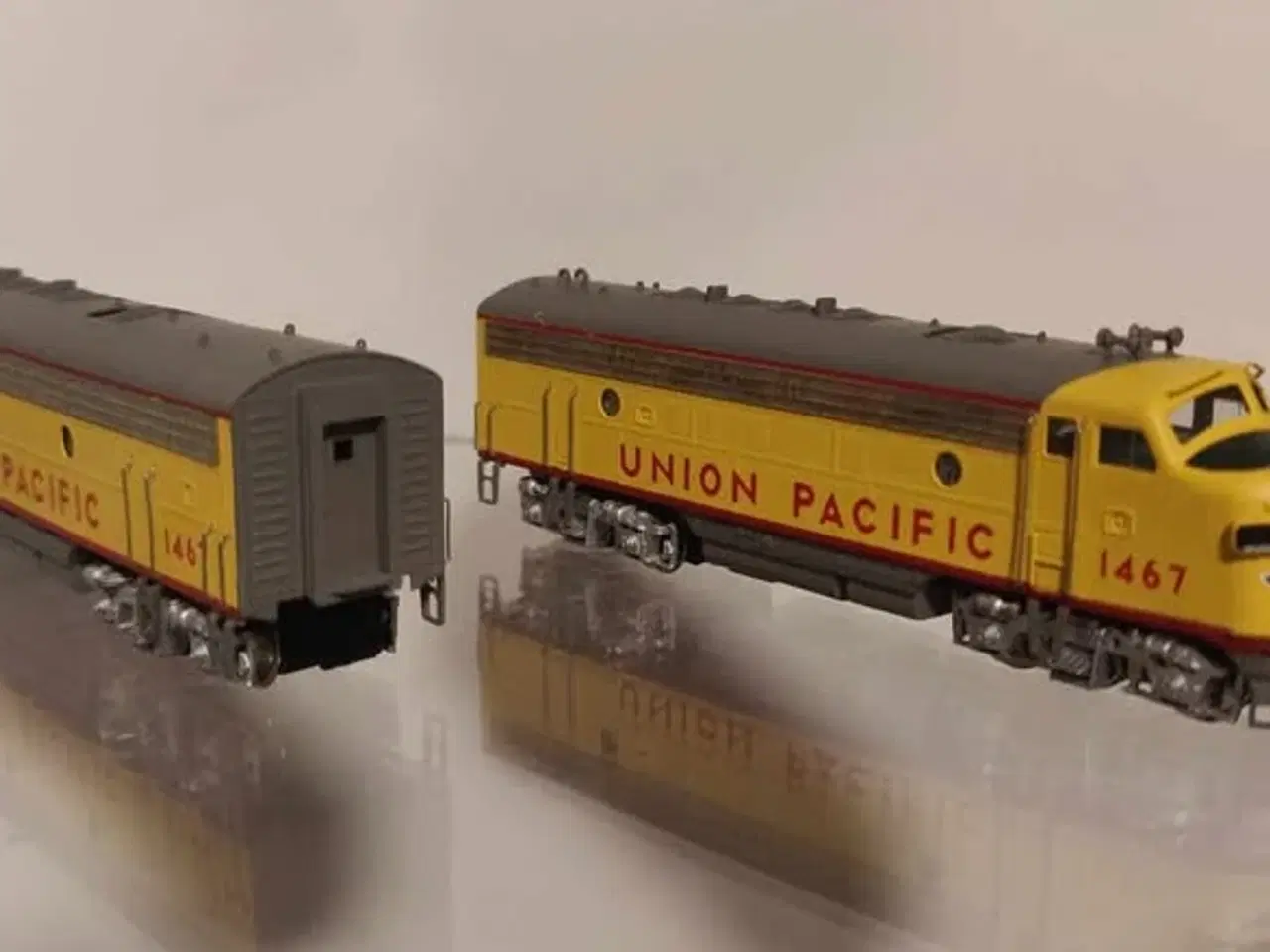 Billede 1 - N skala. Key Model Import. Union Pacific F7A/B.