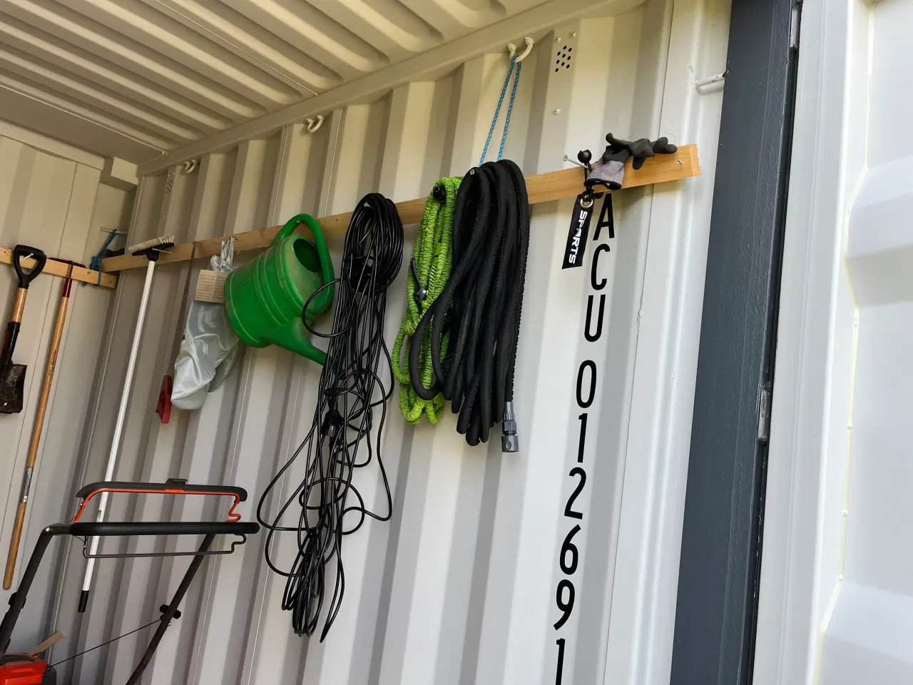 Billede 7 - Container brugt som skur ved  sommerhus  