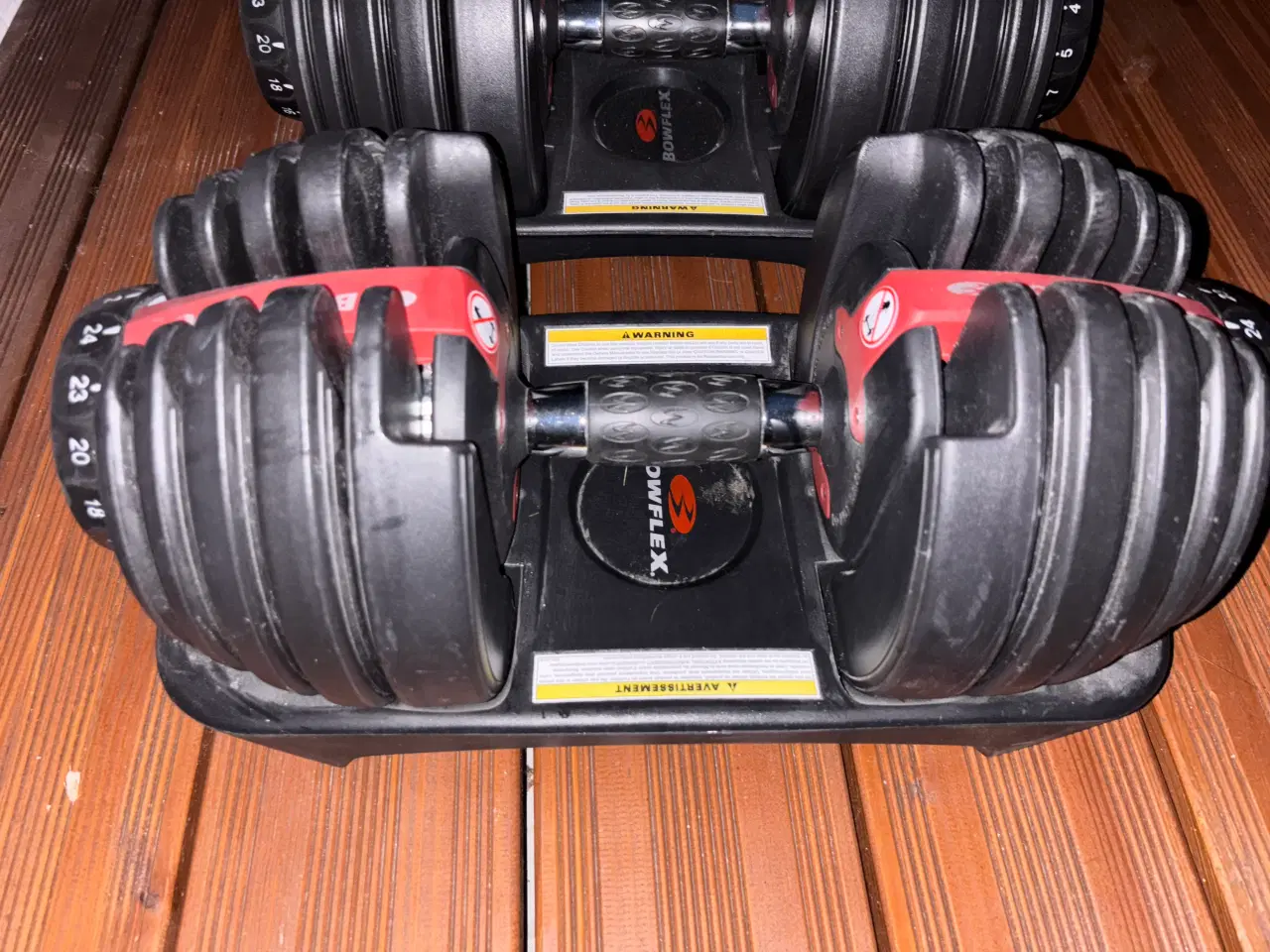 Billede 2 - 2 x Bowflex 552i 2-24kg justerbare håndvægte 