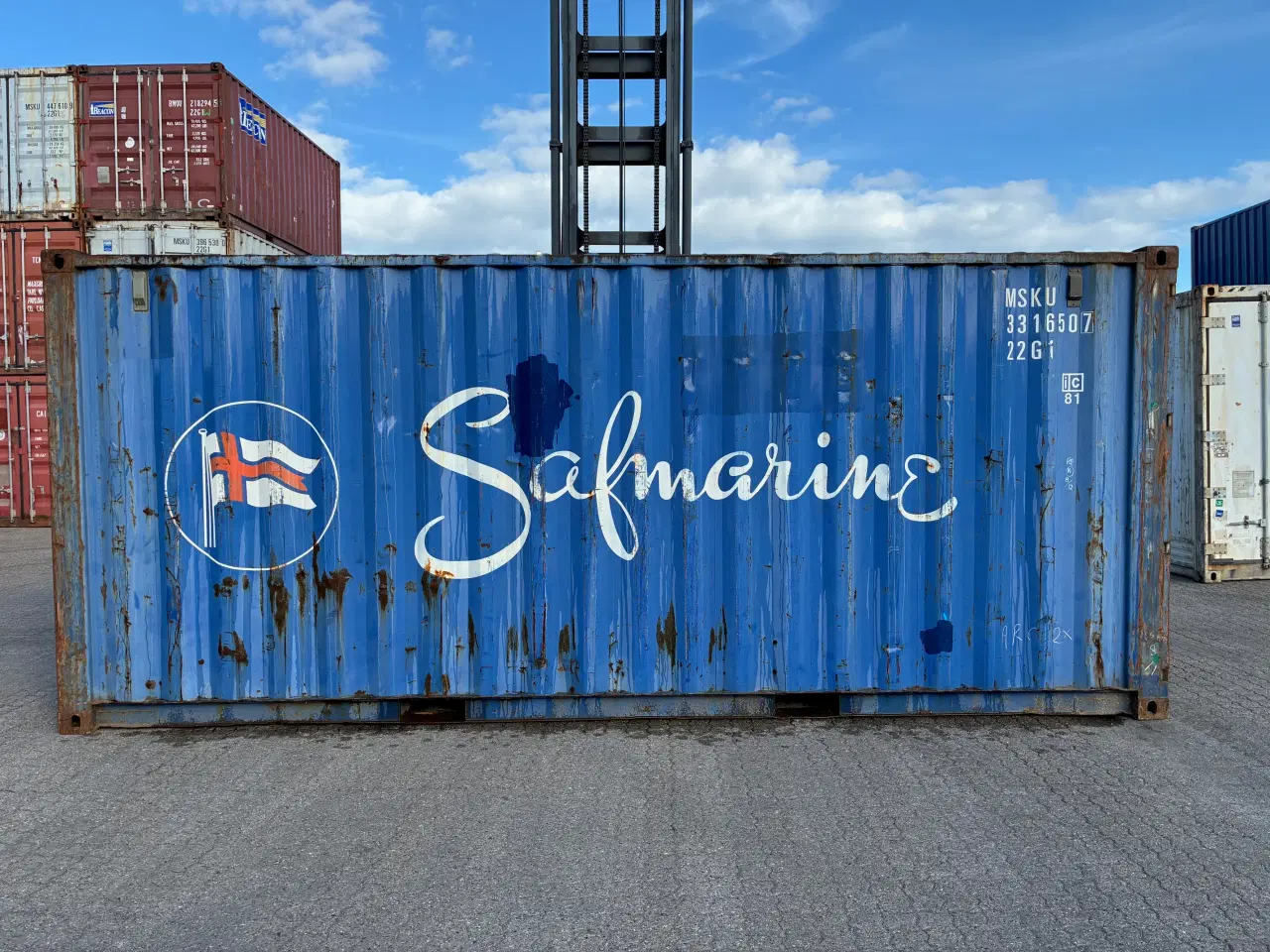 Billede 5 - Brugt 20 fods Isoleret Container- ID:MSKU 332650-7