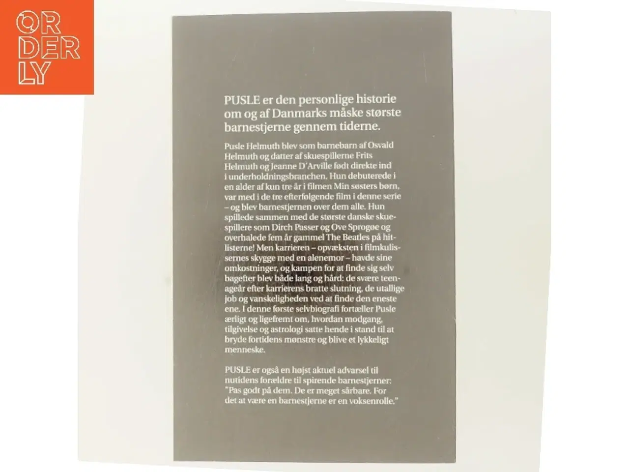 Billede 3 - PUSLE: En personlig historie af Luise Charlotte Helmuth (Bog)