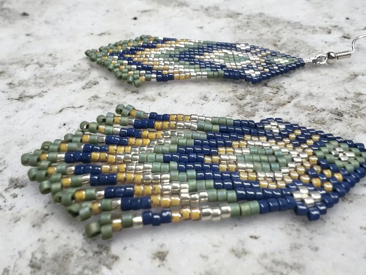 Billede 2 - Grønlandske perle øreringe 