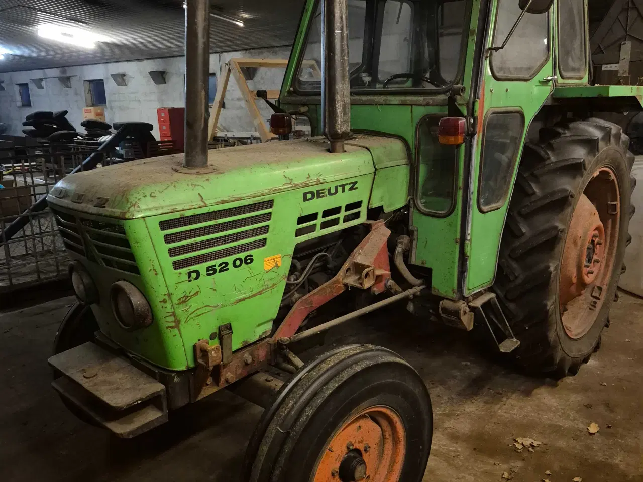 Billede 16 - Deutz D5206 inklusiv frontlæsser 