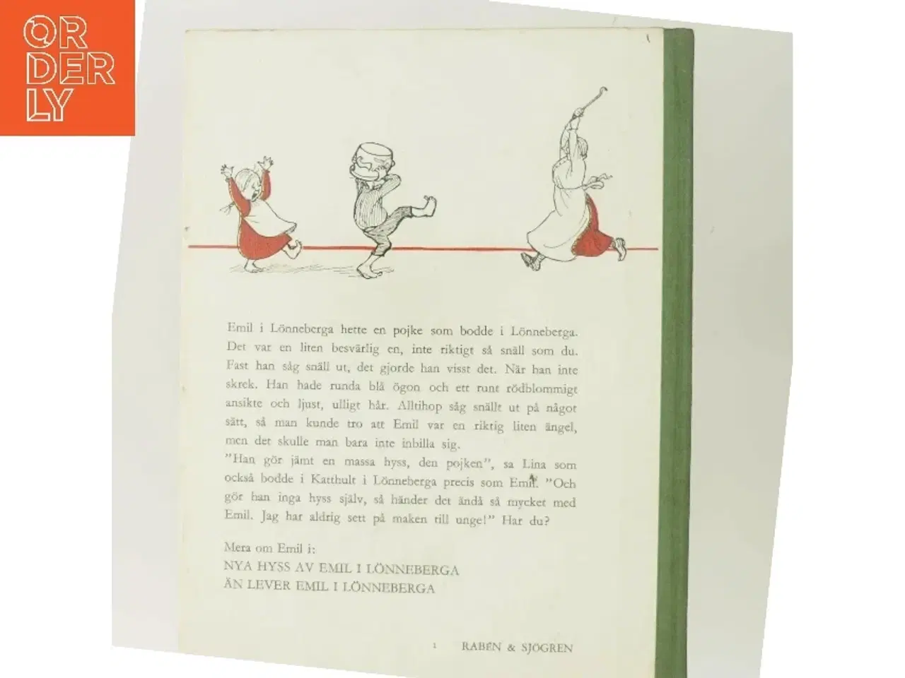 Billede 3 - Emil i Lnneberga af Astrid Lindgren (Bog)