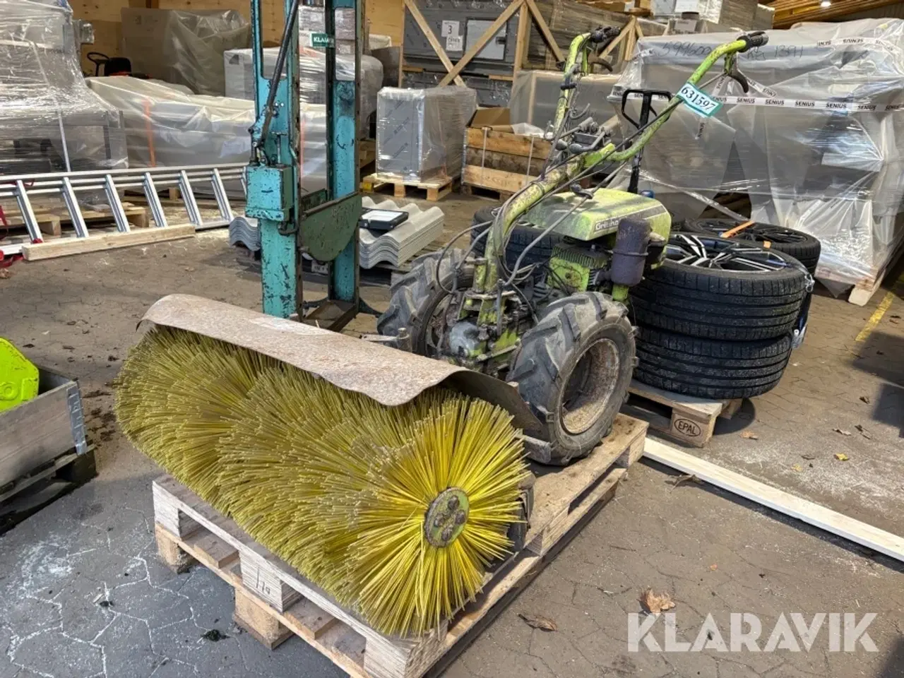 Billede 3 - Fejemaskine Grillion 127 med fræser