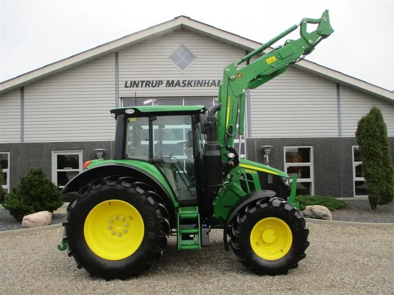 Billede 8 - John Deere 6120M Med frontlæsser KUN 1582 timer