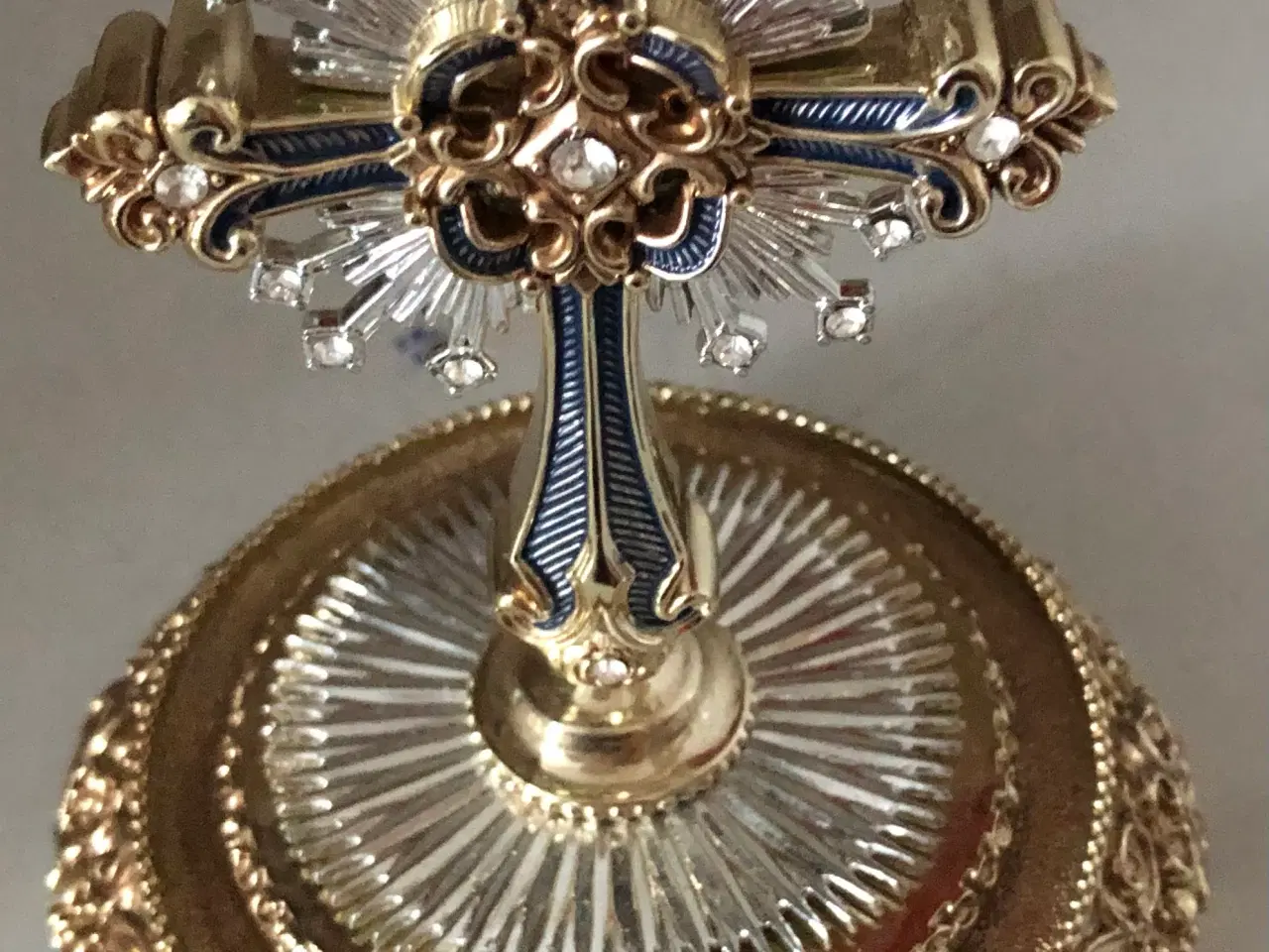 Billede 3 - The Franklin Mint Star Of Hope Jeweled Cross