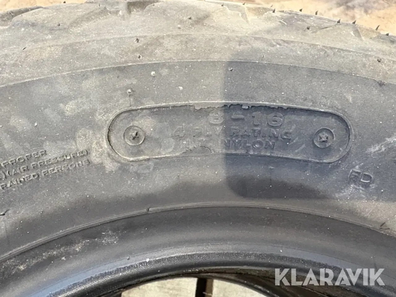 Billede 7 - Dæk uden fælg 2 styk