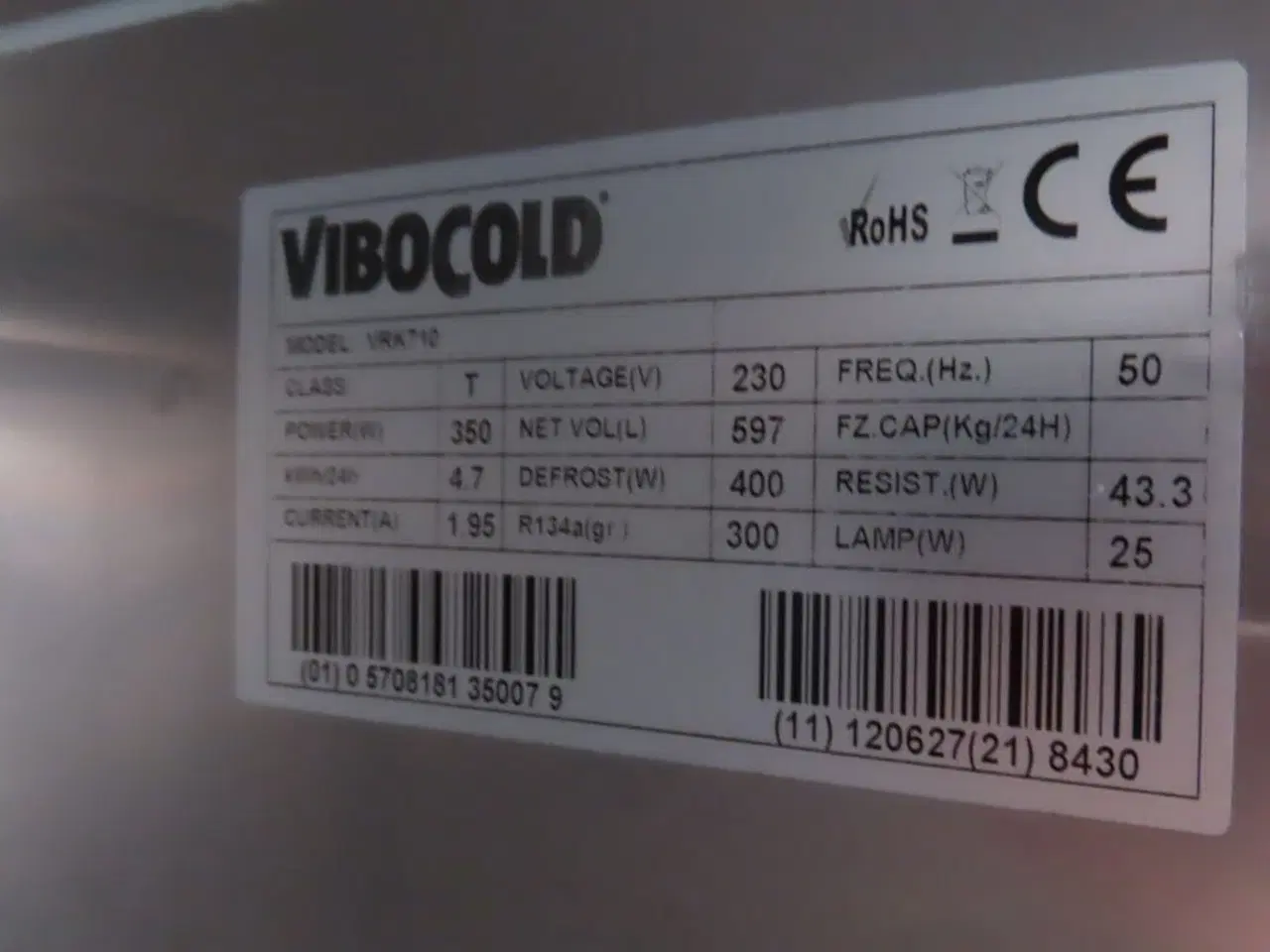 Billede 3 - Køleskab VIBOCOLD