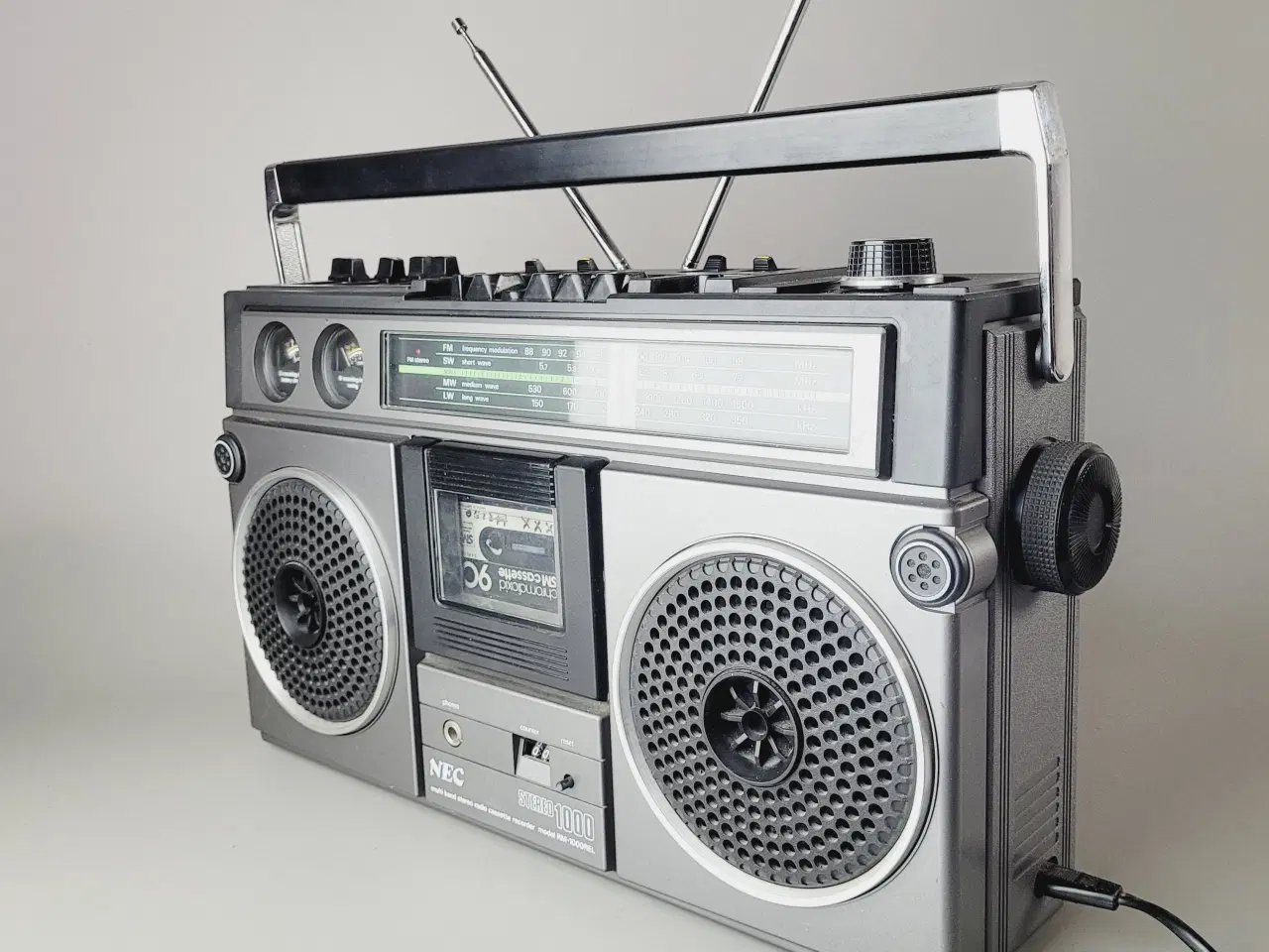 Billede 3 - ⭐️· Sjælden NEC Stereo 1000 Boombox - Samlerobjekt