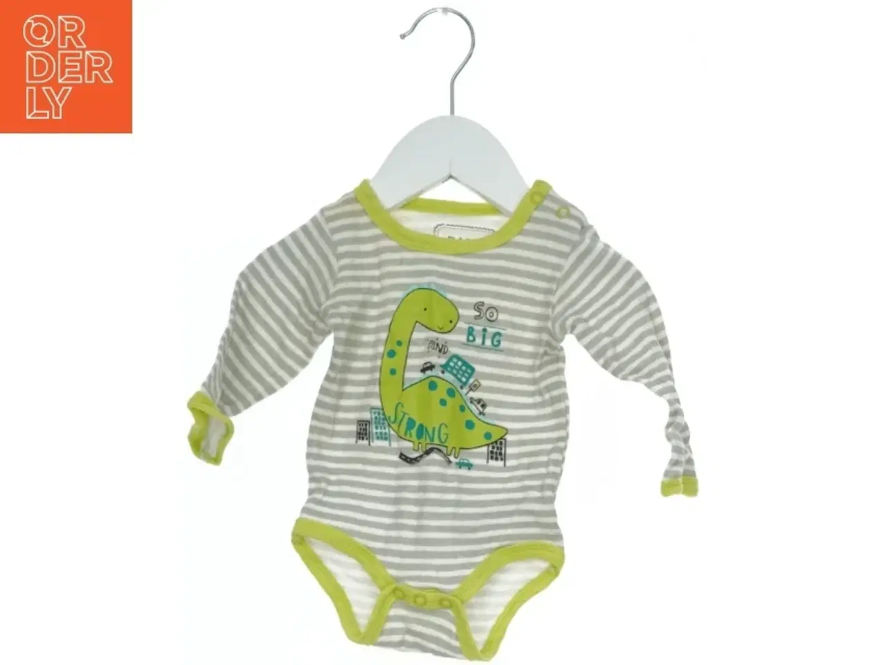 Billede 1 - Langærmet body med dinosaurmotiv (str. 62)