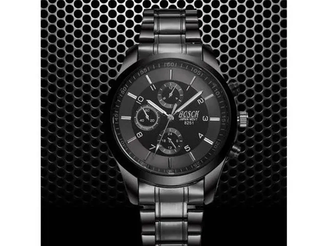 Billede 5 - Nyt elegant og smart ur i sort let stål