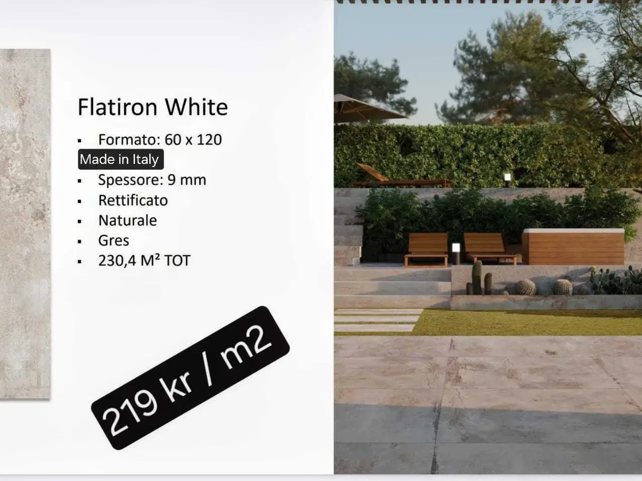 Billede 1 - Fliser / klinker fra Italien