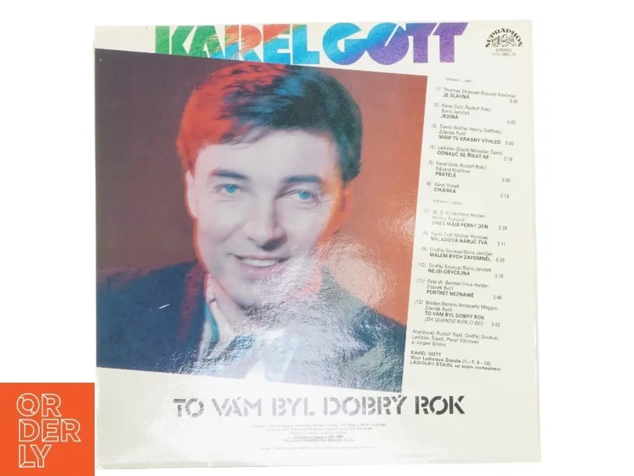 Billede 2 - Karel Gott - To V&#225;m Byl Dobr&#253; Rok LP fra Supraphon