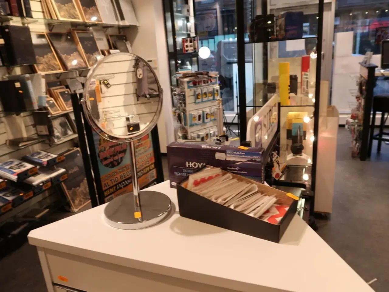 Billede 1 - Spejl, UV-filter m.m.