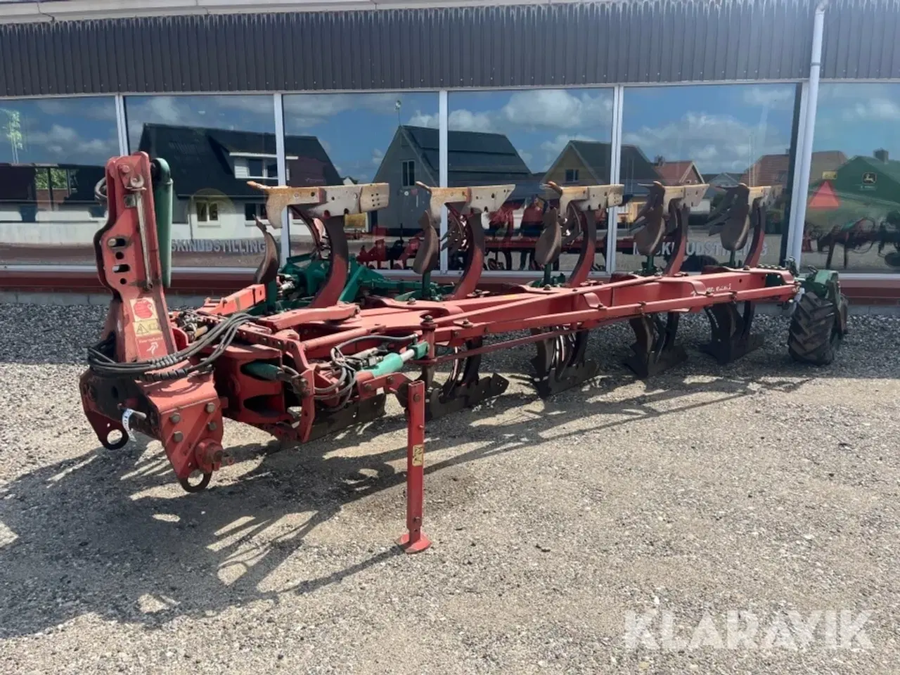 Billede 2 - Vendeplov Kverneland EG100 med packomat - 5 furet
