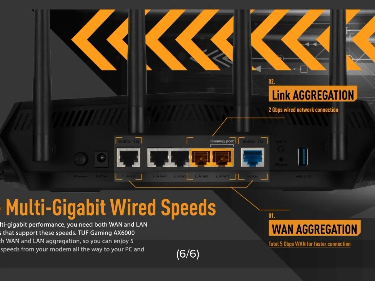 Billede 7 - ASUS TUF-AX6000 gaming router