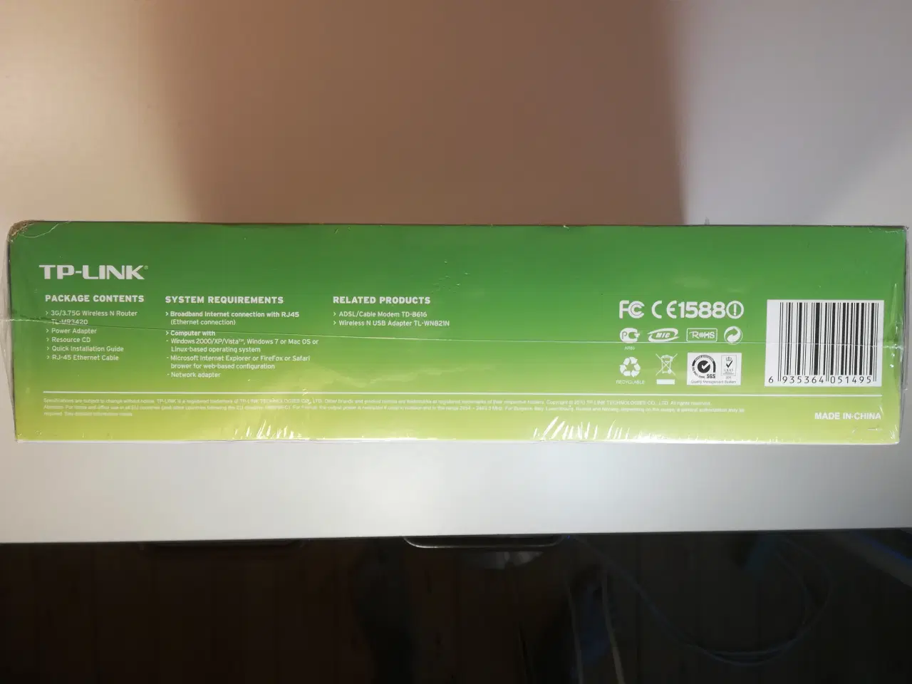 Billede 3 - TP-Link 3G/3.75G Wireless N Router TL-MR3420 V1