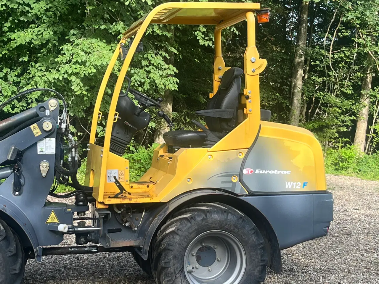 Billede 9 - Eurotrac 12MF Minilæsser – 2020 – kun 220 timer – 