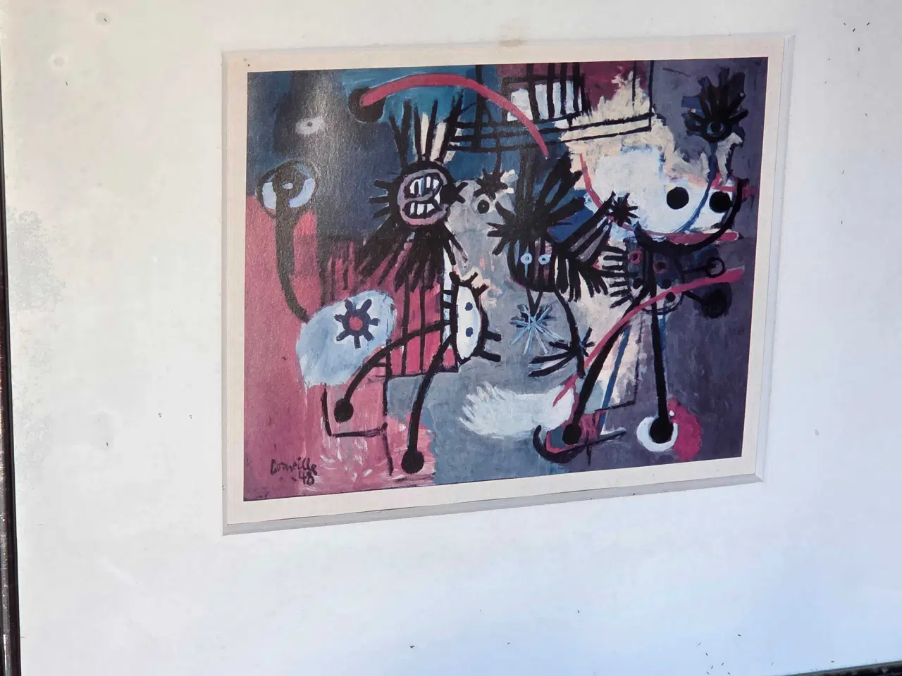 Billede 4 - Corneille Oiseaux 48 Kunsttryk