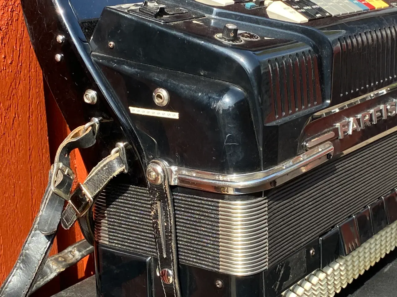 Billede 3 - Italiensk Farfisa 3-koret harmonika – Syntaccordio