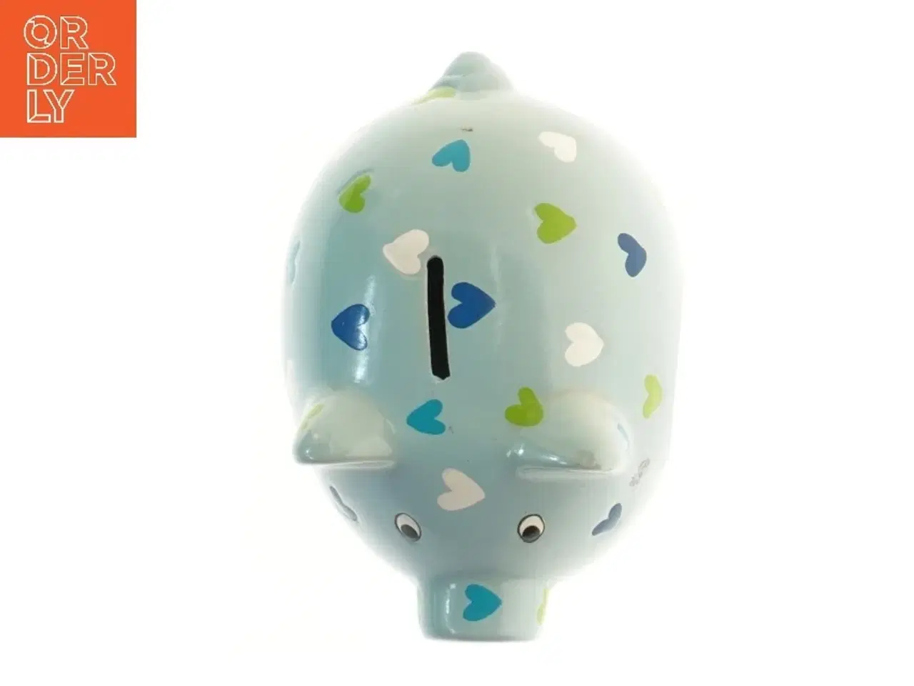 Billede 3 - Sparegris med hjerter (str. 20 cm)