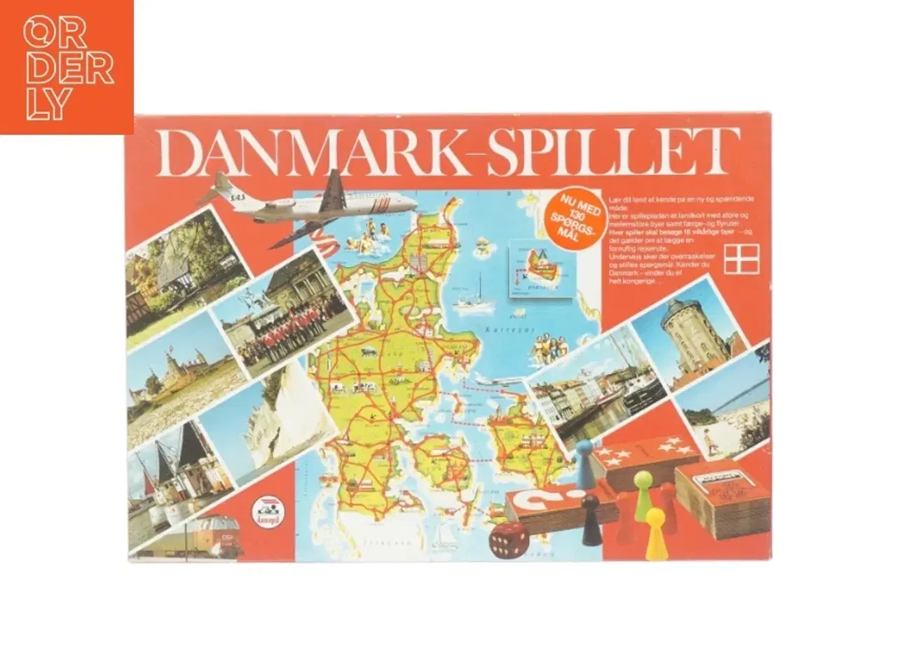Billede 1 - Brætspil fra K.E. Leg (str. 39 x 27,5 cm)