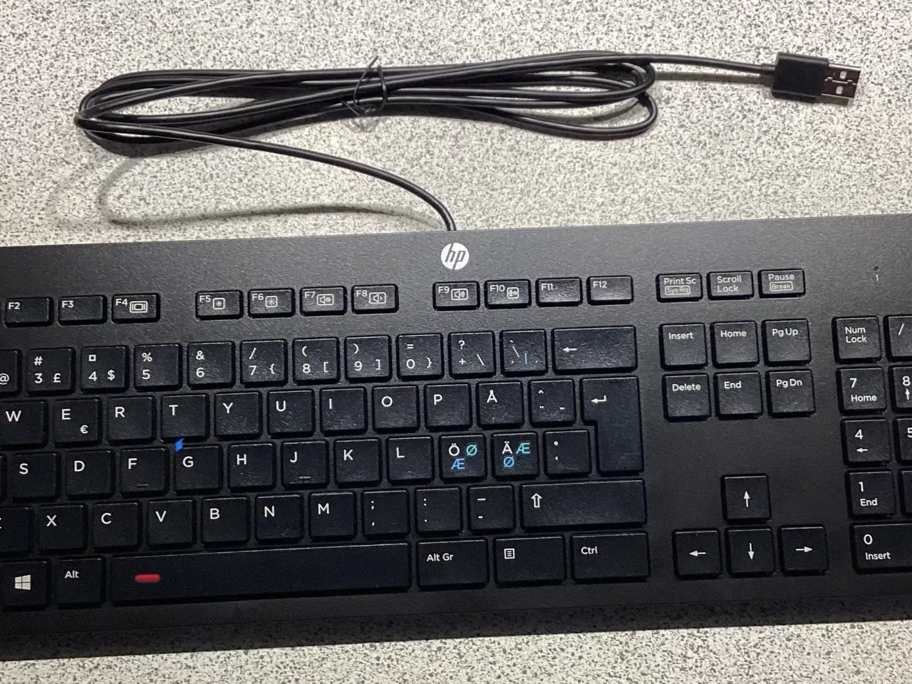 Billede 1 - HP tastatur nyt