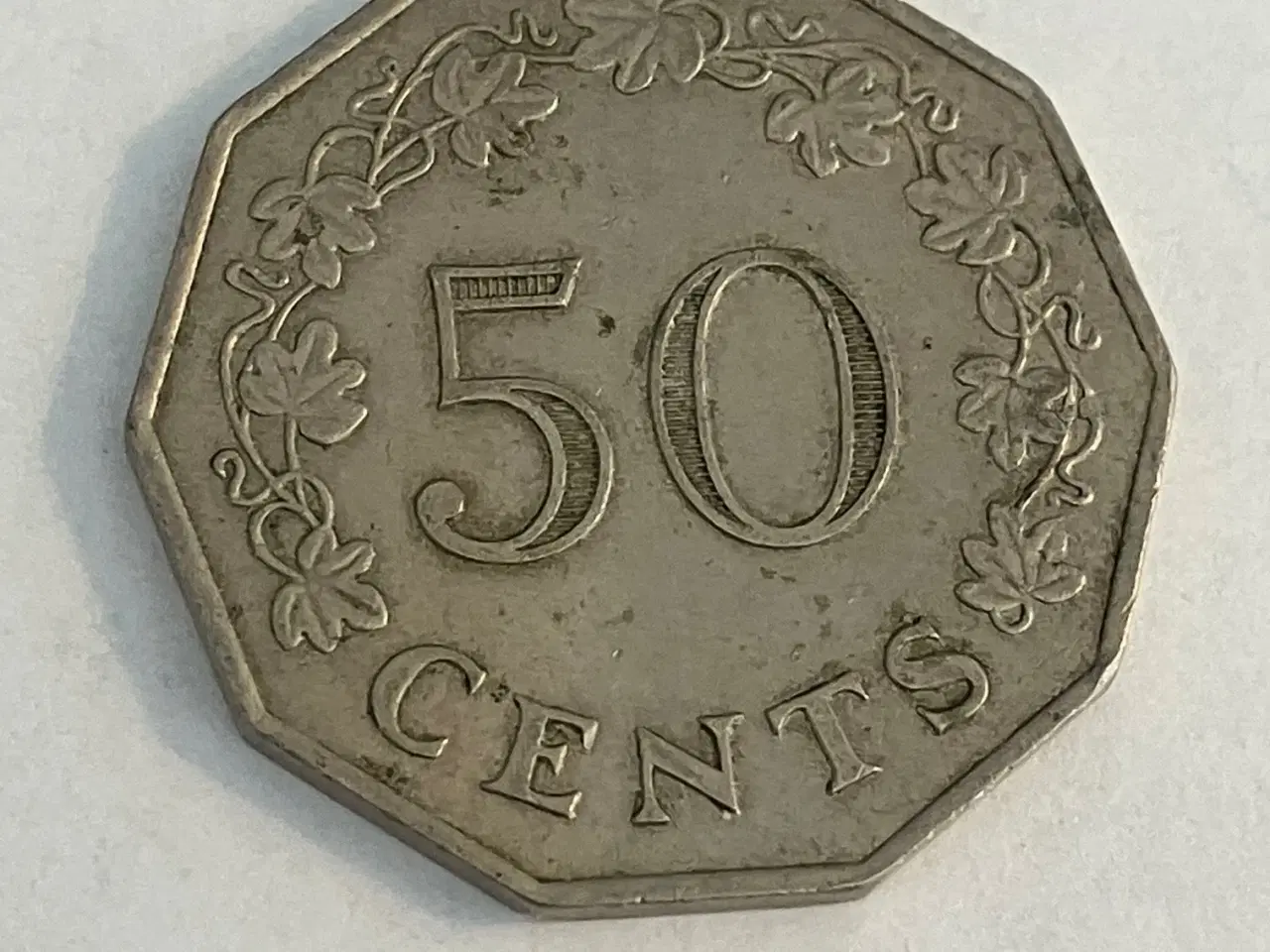 Billede 1 - 50 Cents Malta 1972