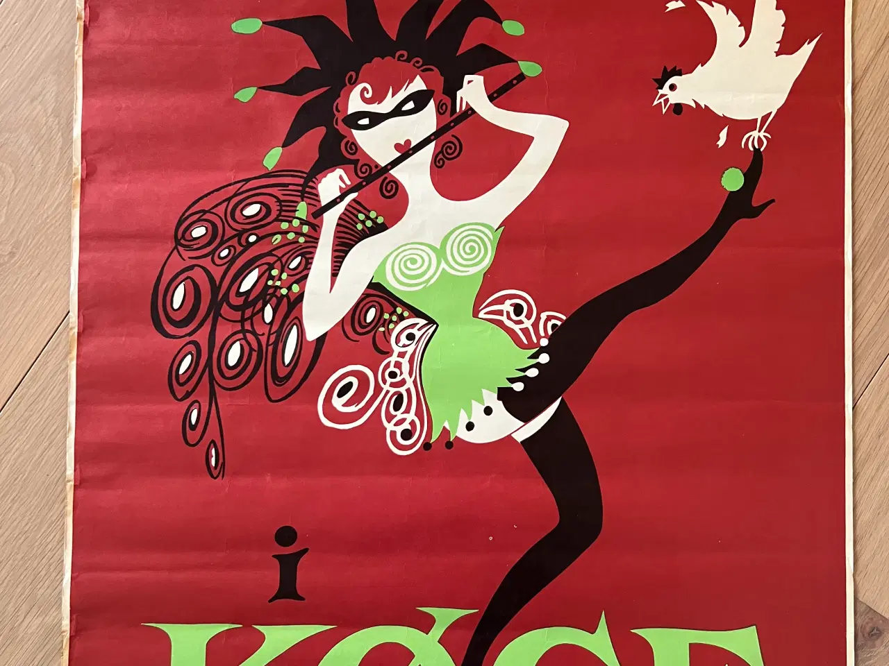 Billede 1 - Plakat fra Køge karneval fra 1963