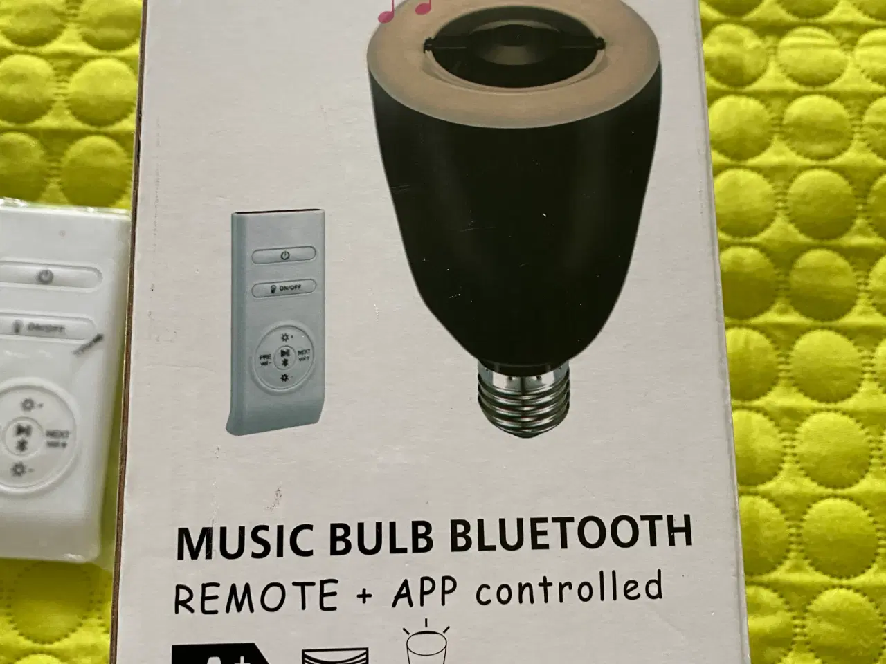 Billede 6 - Color Music 5W LED pære - Bluetooth + remote + APP