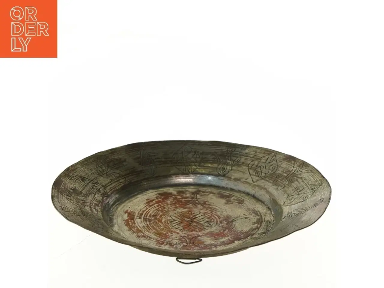 Billede 1 - Metal fad (str. 29,6 cm)