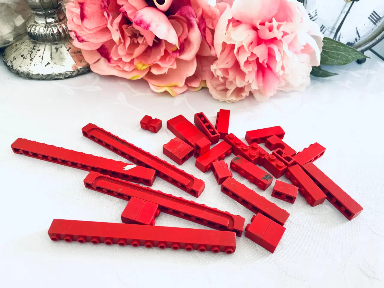 Billede 1 - Lego blandet rød