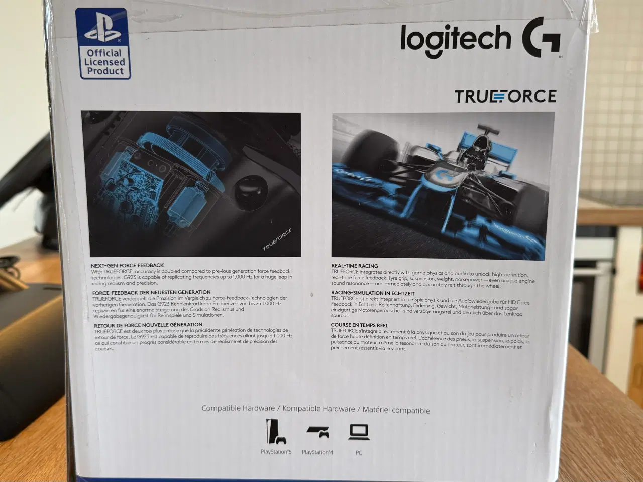 Billede 3 - G923 Logitech Racing wheel and pedals