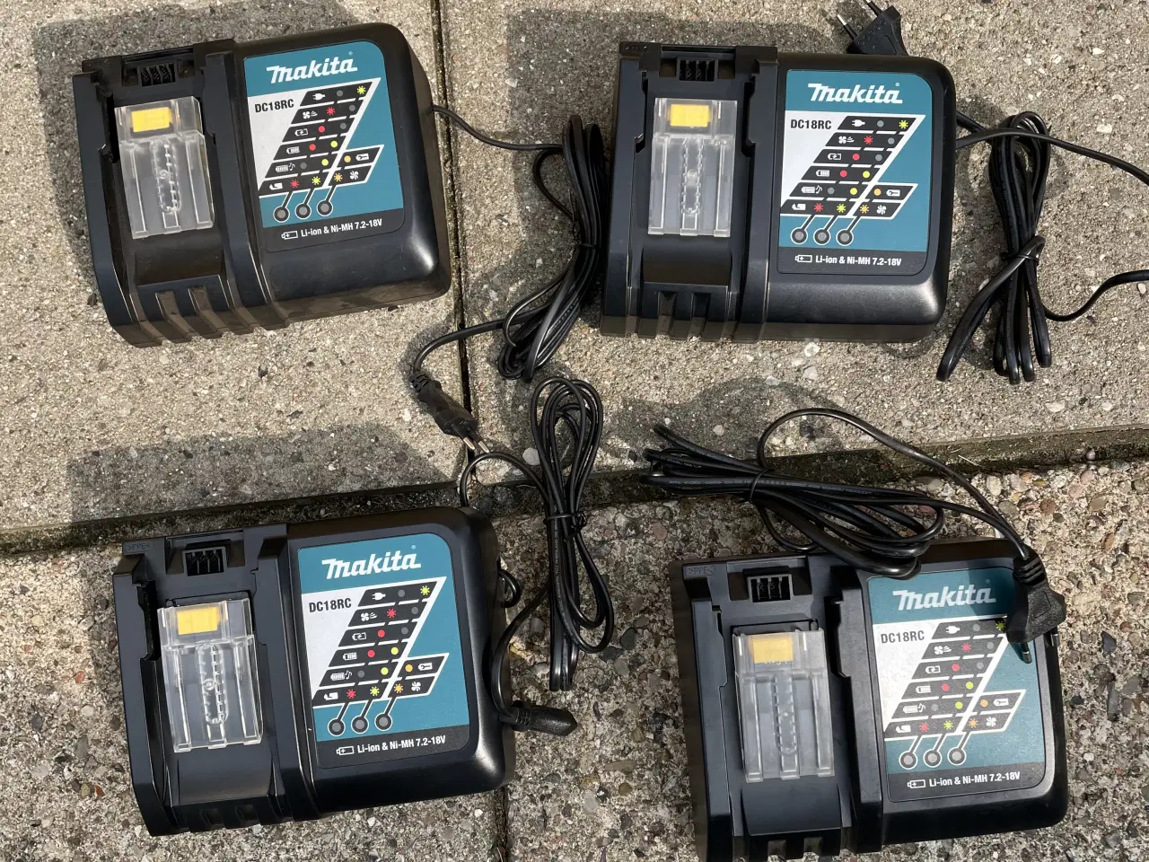 Billede 1 - makita  18 v lader  4 stk  