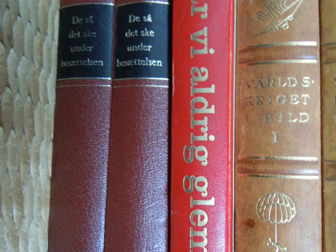 Billede 6 -  Værldskriget i bild, 7 bind mm. 
