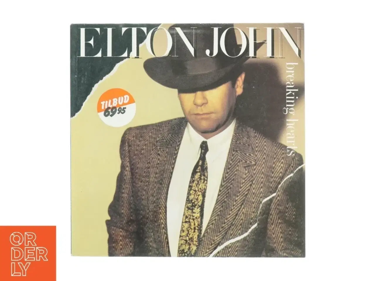 Billede 1 - Elton John - Breaking Hearts Vinyl LP (str. 31 x 31 cm)