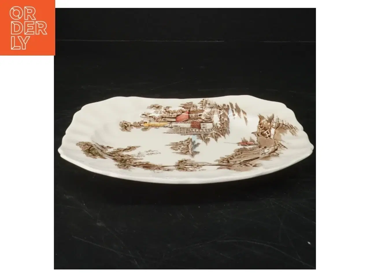 Billede 3 - Sæt af flade middagstallerkener fra Johnson Bros (str. Ø. 19,5 cm. 4 styk)