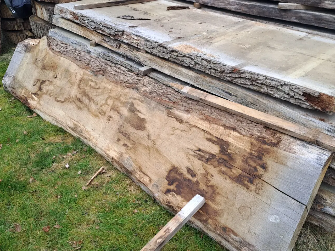 Billede 3 - Ege træ planker