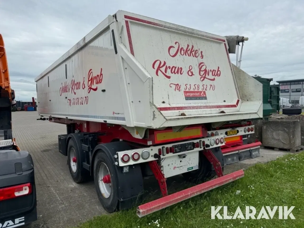 Billede 5 - Tiptrailer / Sættevogn Lagendorf SKA 20-7,85M - med Tippelad