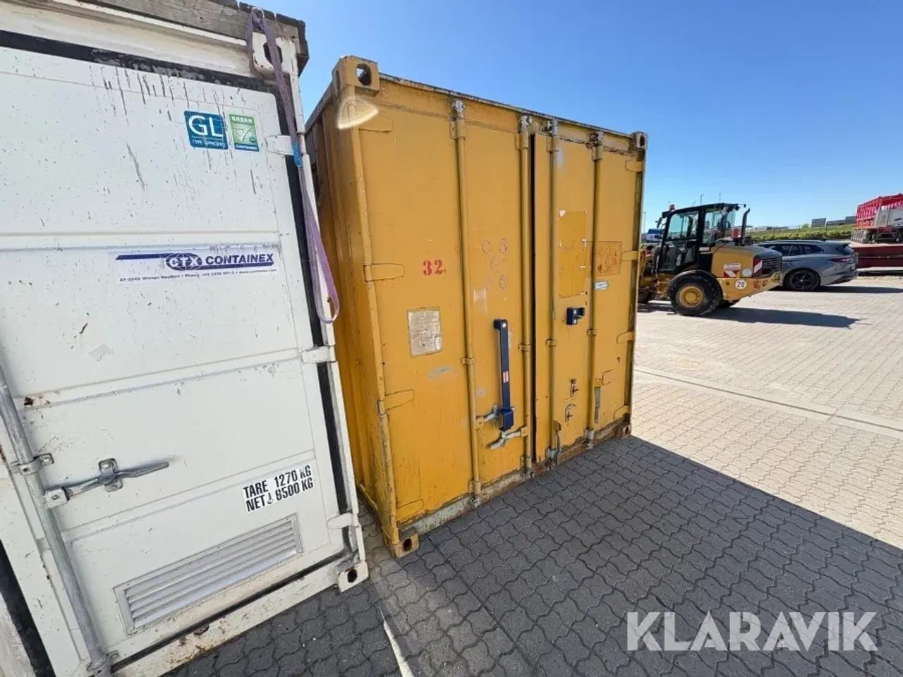 Billede 3 - Isoleret Container Transamerica ICS Inc 20 fods
