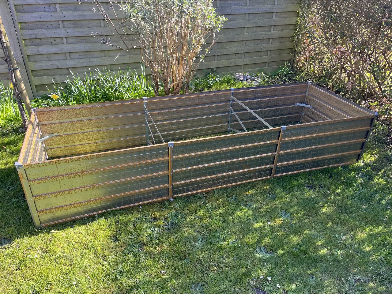 Billede 3 - Højbed i cortenstål 