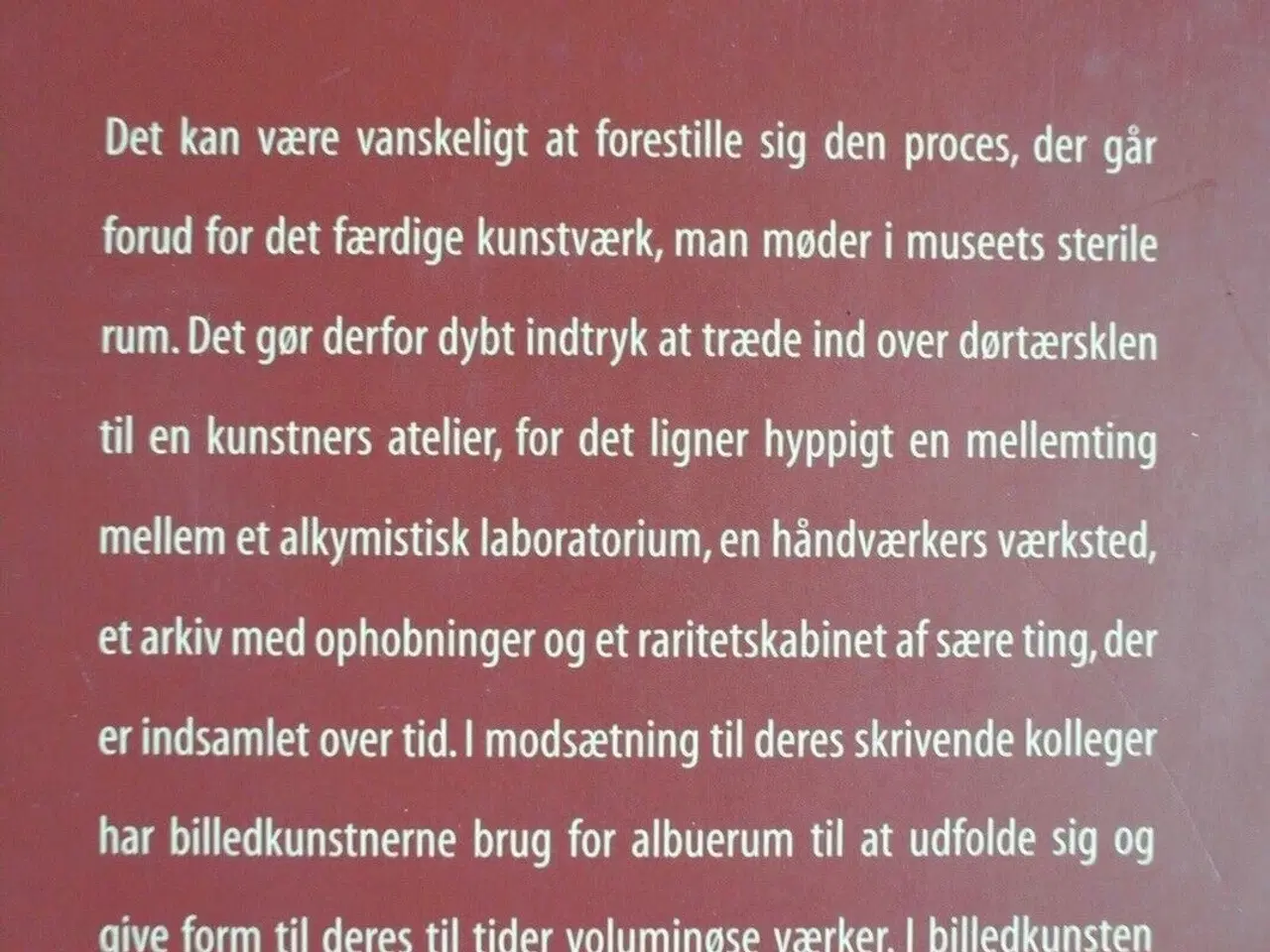 Billede 3 - atelier - kunstnerens værksted, af lisbeth bonde. 