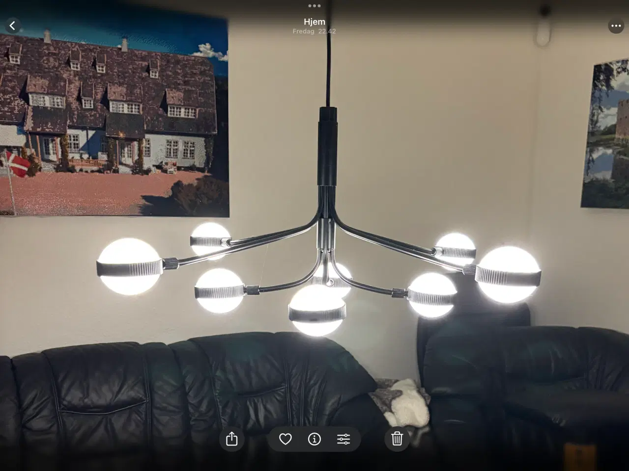 Billede 1 - Led  loft lampe 